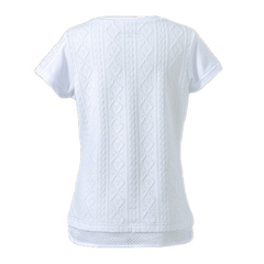 o{ Babolat PURESHORTSLEEVESHIRT ejX fB[XEFA  BWG4376-WH00