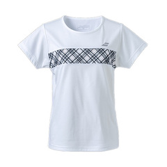 o{ Babolat PURESHORTSLEEVESHIRT ejX fB[XEFA  BWP4578-WH00