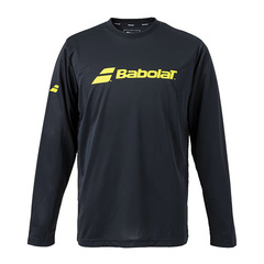 o{ Babolat CLUB LONG SLEEVE SHIRT OX[uVc  ejX Y BUP4510C-BK00