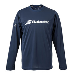 o{ Babolat CLUB LONG SLEEVE SHIRT OX[uVc  ejX Y BUP4510C-NV00