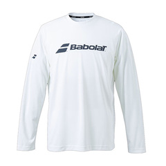 o{ Babolat CLUB LONG SLEEVE SHIRT OX[uVc  ejX Y BUP4510C-WH00