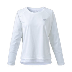 o{ Babolat PURE LONG SLEEVE SHIRT OX[uVc  ejX fB[X BWP4575-WH00