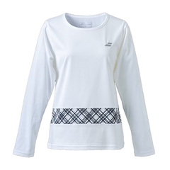 o{ Babolat PURE LONG SLEEVE SHIRT OX[uVc  ejX fB[X BWP4577-WH00