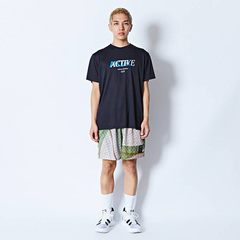 AN^[ AKTR HALFTONE ACTIVE SPORTS TEE TVc  oXPbg{[ jZbNX 224-005005-BK