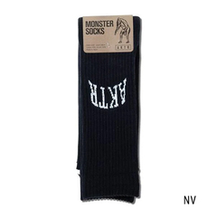 AN^[ AKTR MONSTER SOCKS COLLEGE LOGO \bNX oXPbg{[ jZbNX 224-044021