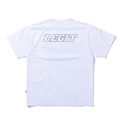 Wbg LEGIT MECHANICAL S/S TEE TVc  oXPbg{[ jZbNX 2402-1004-WHITE