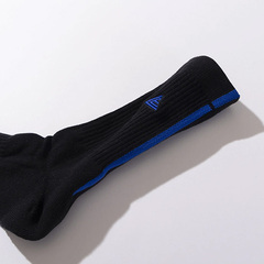 Wbg LEGIT MIDDLE SOCKSiBLACKj \bNX C oXPbg{[ jZbNX LE-SO-01-BLK/BLUE