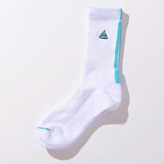 Wbg LEGIT MIDDLE SOCKSiWHITEj \bNX C oXPbg{[ jZbNX LE-SO-01-WHT/SAX