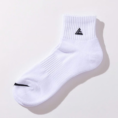 Wbg LEGIT SHORT SOCKSiWHITEj \bNX C oXPbg{[ jZbNX LE-SO-02-WHT/BLK