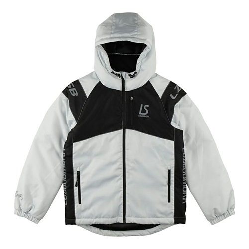 ルースイソンブラ LUZeSOMBRA Jr CHIC INNER COTTON JKT ウィンドブレーカー 長袖 サッカー フットサル ジュニア  L2222264-LGRYBK その他ブランド スポーツミツハシ