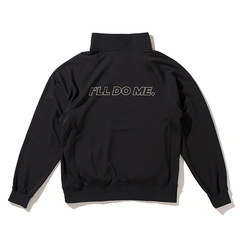 Wbg LEGIT LUSTER FLEECE 1/2 ZIP g[i[ oXPbg{[ jZbNX 2402-1009-BLACK