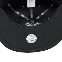 j[G NEW ERA 59FIFTY j[[NEL[X ubN~zCg MLB 싅 x[X{[ Lbv 13562242-BLK/SWHT