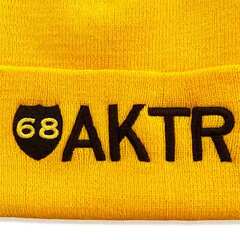 AN^[ AKTR 68xAKTR LOGO KNIT CAP YL Xq oXPbg{[ jZbNX 224-109021-YL