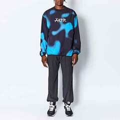 AN^[ AKTR BORDERLESS PULLOVER SHOOTING SHIRTS EBhu[J[ jZbNX oXPbg{[ 125-001010-BKxBL