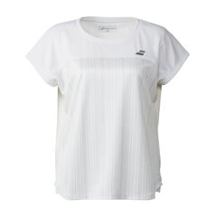 o{ Babolat PURE SHORT SLEEVE SHIRT  ejX fB[X BWG5327-WH00