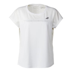 o{ Babolat PURE SHORT SLEEVE SHIRT  ejX fB[X BWP5528-WH00