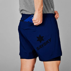 ZCXJC SAYSKY 2-in-1 Pace Shorts 5inch jOV[c Y XMRSH20C201