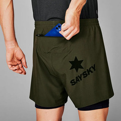 ZCXJC SAYSKY 2-in-1 Pace Shorts 5inch jOV[c Y XMRSH20C301