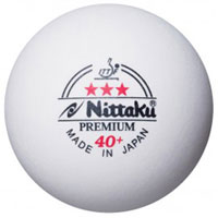 NITTAKU/ニッタク プラ３スタープレミアム  (3個入) PLS 3-STAR PREMIUM 卓球/ボール NB-1300