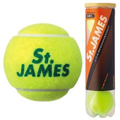 ダンロップ DUNLOP セント・ジェームス  テニス 硬式ボール(4球入り1缶) STJAMES