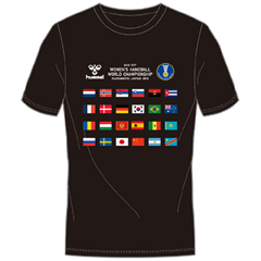 ヒュンメル hummel ナショナルフラッグTシャツ WHWC ハンドボール 熊本世界大会 300ACTHMNZ-005 ◆