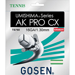 ゴーセン　GOSEN　AK PRO CX 16　テニス　硬式ガット　TS760NA