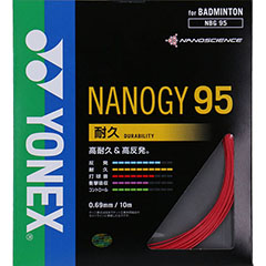 ヨネックス　ＹＯＮＥＸ　NANOGY 95　バドミントンガット　ＮＢＧ95-001