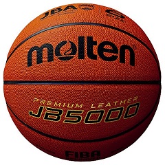 モルテン molten　公式試合球　(中高校生 天然6号)　バスケットボール　B6C5000