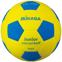 ミカサ　MIKASA　スマイルサッカーボール　3号球 SF3J-YBL
