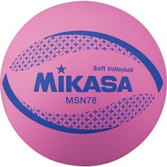 ミカサ　MIKASA　ソフトバレーボール　（検定球　認定球　78CM） MSN78-P