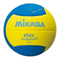 ミカサ　MIKASA　スマイルドッジボール　2号球 SD20-YBL