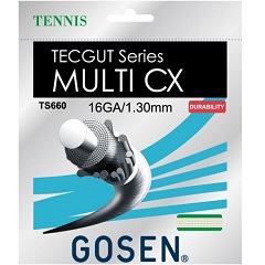 ゴーセン　GOSEN　MULTI CX 16　テニス　硬式ガット　TS660NA