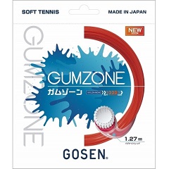 ゴーセン GOSEN GUMZONE 1.27 ソフトテニス ガット SSGZ11-IR