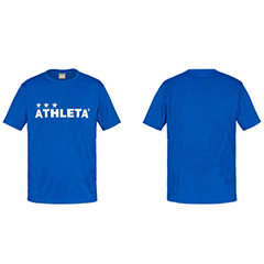 アスレタ ATHLETA ジャガードメッシュTシャツ 2S（メンズ）半袖 サッカー・フットサル 03364-40