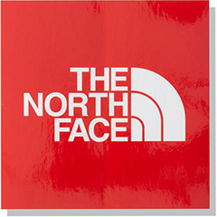 ノースフェイス THE NORTH FACE TNFスクエアロゴステッカー NN32349-R