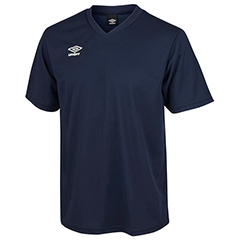 アンブロ UMBRO ゲームシャツ（ワンポイントデザイン）（メンズ）半袖 サッカー UAS6307-NVY