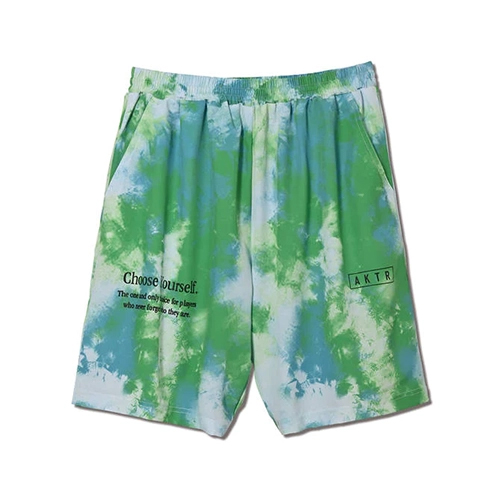 アクター AKTR MIXTURE TIEDYE SHORTS メンズ ショーツ