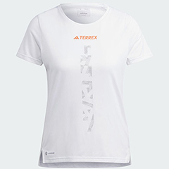 アディダス adidas テレックス アグラヴィック トレイル ランニングTシャツ（レディース）半袖 HT9415