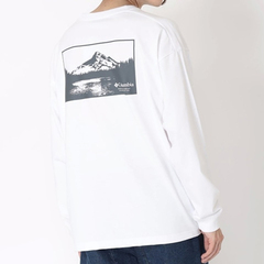 コロンビア Columbia ミラーズクレスト ロングスリーブグラフィックTシャツ（メンズ）長袖 PM6812-100