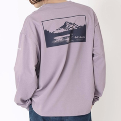 コロンビア Columbia ミラーズクレスト ロングスリーブグラフィックTシャツ（メンズ）長袖 PM6812-554