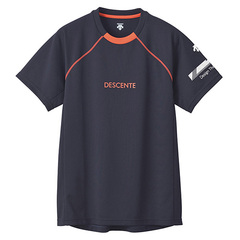 デサント DESCENTE 半袖バレーボールシャツ（ユニセックス）  DVUWJA51-NV