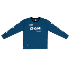 ゴル GOL 長袖プラクティスシャツ BASIC（メンズ）M.BLU サッカー・フットサル G341-603-026