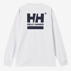 ヘリーハンセン HELLY HANSEN ロングスリーブ スクエアロゴティー（ユニセックス）長袖Tシャツ HH32413-CW