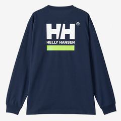 ヘリーハンセン HELLY HANSEN ロングスリーブ スクエアロゴティー（ユニセックス）長袖Tシャツ HH32413-ON