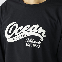 Ocean Pacific I[VpVtBbNWMNS RASH GUARDiK\f UVTVcfB[X524458-BLK