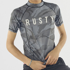 XeB RUSTYbVK[hMENS RASH GUARD913484-BLK