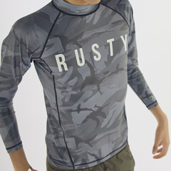 XeB RUSTYbVK[hMENS RASH GUARD913485-BLK