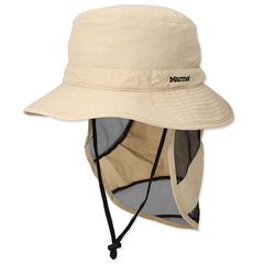 }[bgMarmot  SUN SHADE HAT AEghAEEH[LO  fB[X TSSUE410-BEG