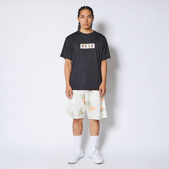 AN^[ AKTR SCRIBBLE BOX LOGO SPORTS TEE oXPbg{[ YEFA 124-018005-bk