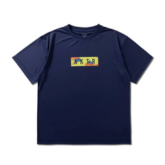 AN^[ AKTR SCRIBBLE BOX LOGO SPORTS TEE oXPbg{[ YEFA 124-018005-nv